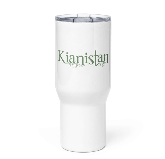 Kianistan Logo Travel mug with a handle